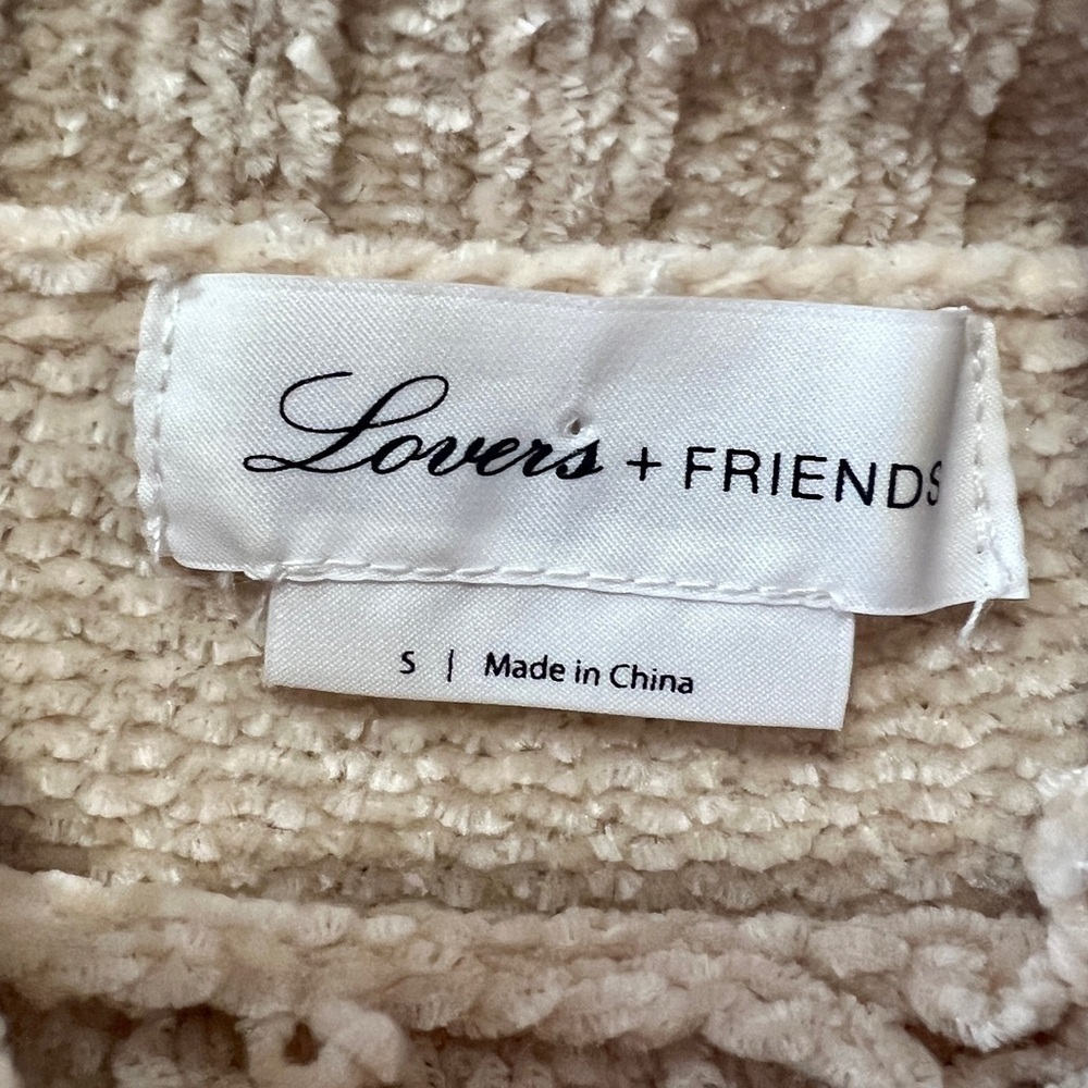 Lovers & Friends Chenille Cowl Neck Tunic Sweater - Small - Picture 9 of 10